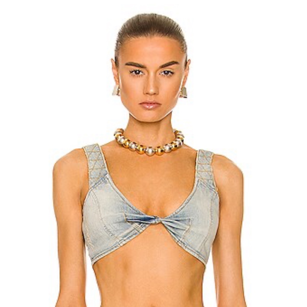Retrofete Willis Top - Porcelain Blue